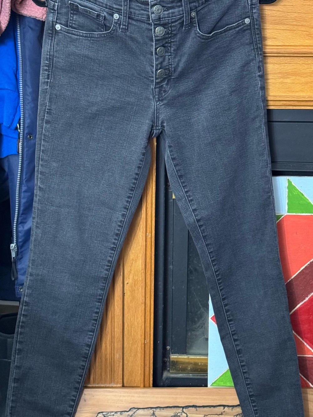 Women’s Madewell Mid-rise Skinny Button-Fly Jeans Size 28